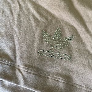 New Adidas Tan Shorts Size L w/ Diamond Logo Accent